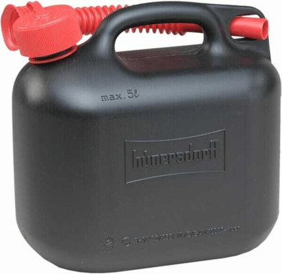 Pièces agricoles - Outils atelier - Jerrican plastique 5 litres noir