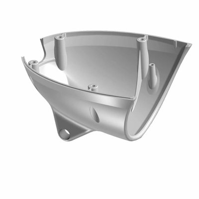 Pièces Quad & Motos - Pièces communes - HEADLIGHT BUCKET, LOWER, CHROME Polaris origine