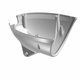 HEADLIGHT BUCKET, LOWER, CS BLK W GFX Polaris origine