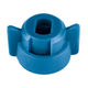 ECROU 1/4 TOUR 8MM BLEU