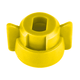 ECROU 1/4 TOUR 8MM JAUNE