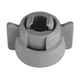 ECROU 1/4 TOUR UNIVERSEL GRIS