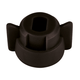 ECROU 1/4 TOUR 8MM NOIR
