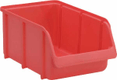 Boîte de rangement 205x335x155mm, capacité 7l, polypropylène rouge, Linbin no.4 de Hünersdorff
