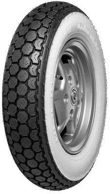 Pièces Quad & Motos - Pneumatiques - Pneu CONTINENTAL K62 WW Flancs Blancs 3.00-10 M/C 50J TT