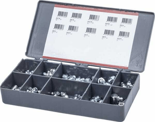 Pièces agricoles - Outils atelier - Assortiment de 70 graisseurs