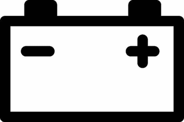 Pièces agricoles - Electricité - Symbole de batterie