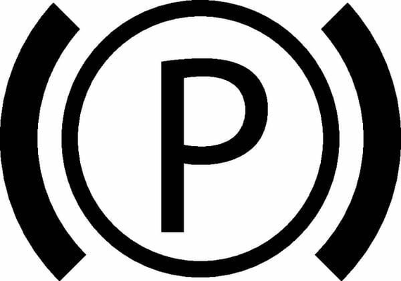 Pièces agricoles - Electricité - Symbole frein de stationnement