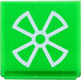 Symbole ventilateur, lentement