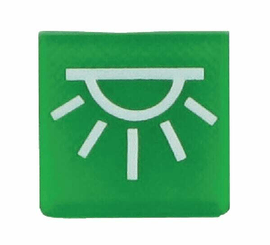 Pièces agricoles - Electricité - Symbole éclairage int.