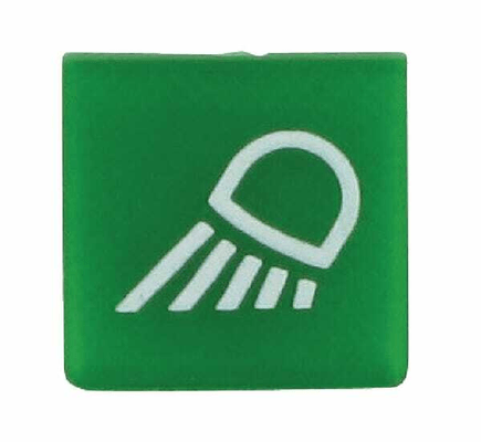 Pièces agricoles - Electricité - Symbole vert phare de travail