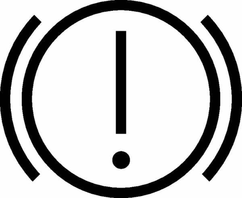 Pièces agricoles - Electricité - Symbole erreur des freins