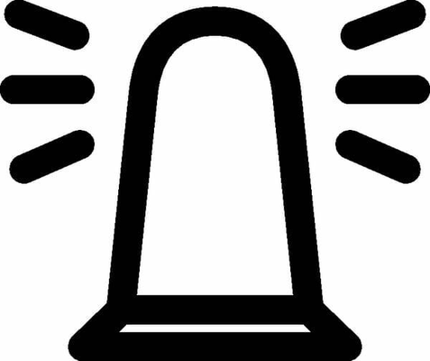 Pièces agricoles - Electricité - Symbole gyrophare