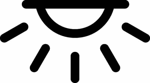 Pièces agricoles - Electricité - Symbole éclairage int.