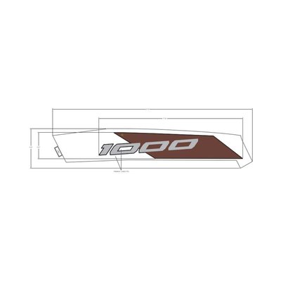 Pièces Quad & Motos - Pièces communes - DECAL-FR.FNDR,SIDE,TOP,LH Polaris origine