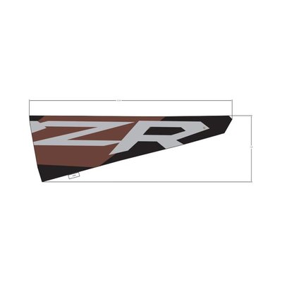 Pièces Quad & Motos - Pièces communes - DECAL-DOOR,UPR,MID,RH Polaris origine
