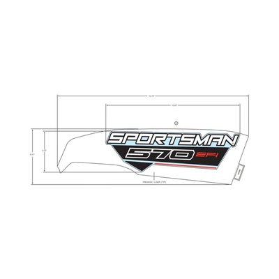 Pièces Quad & Motos - Pièces communes - DECAL-SIDE,SPMN,570,RH Polaris origine