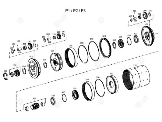 Pièces agricoles - Roulements - cuscinetto Deutz-Fahr origine