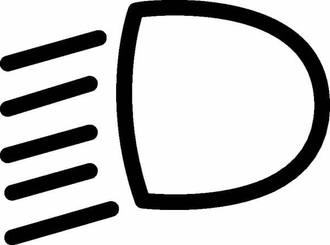 Pièces agricoles - Electricité - Symbole feu