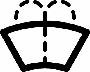 Pièces agricoles - Electricité - Symbole lave-glace