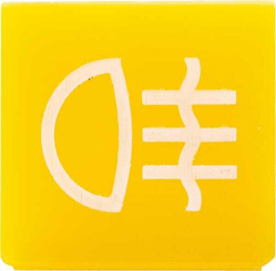 Pièces agricoles - Electricité - Symbole feu anti-brouillard