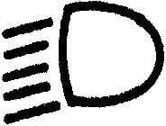 Pièces agricoles - Electricité - Symbole feu