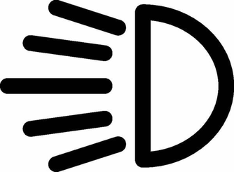 Pièces agricoles - Electricité - Symbole feu