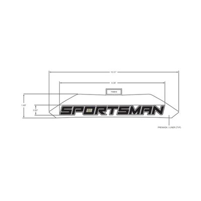 Pièces Quad & Motos - Pièces communes - DECAL-SPORTSMAN Polaris origine