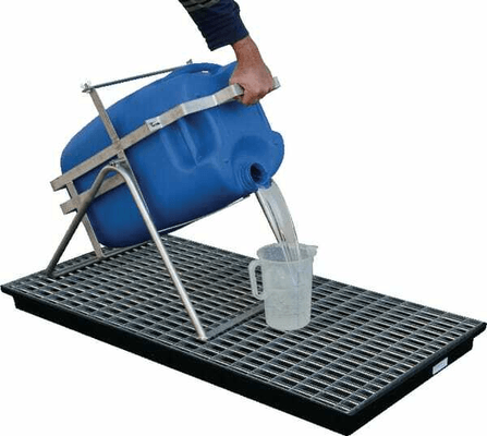 Pièces agricoles - Outils atelier - Chevalet inox pour bidon 60l