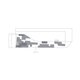 DECAL-RR.DOOR,ACCENT,TOP,LH Polaris origine