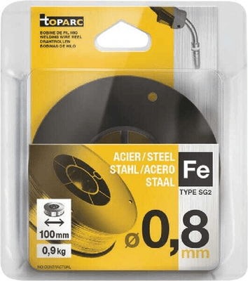 Pièces agricoles - Outils atelier - Fil à souder SG2 0,8mm 0,9kg