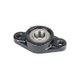 Palier fonte oval 2 trous TIMKEN arbre 6 0 mm