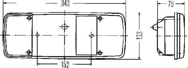 Pièces agricoles - Eclairage - Cabochon Hella pour 2SK003567651/661