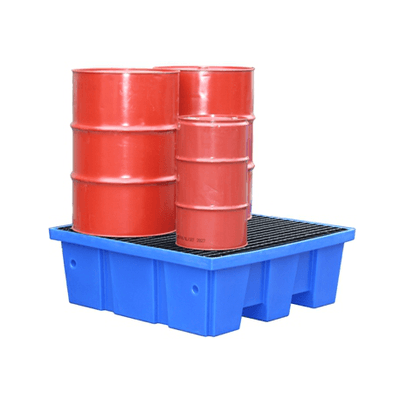 Pièces agricoles - Pièce divers - BAC DE RETENTION 4 FUTS 450L