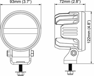 Pièces agricoles - Eclairage - Canis Go 420 28W projecteur DT