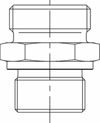 Pièces agricoles - Hydraulique - Raccord 8S 1/4NPT