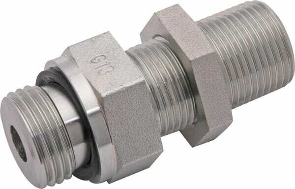 Pièces agricoles - Hydraulique - Passe-cloison 13L 1/2 BSP
