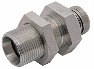 Pièces agricoles - Hydraulique - Passe-cloison 17L 1/2 BSP