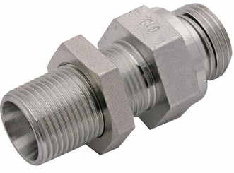 Pièces agricoles - Hydraulique - Passe-cloison 13L 1/2 BSP