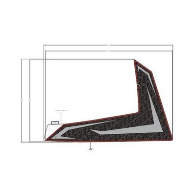 Pièces Quad & Motos - Pièces communes - DECAL-SIDE PANEL,MIDDLE,LH Polaris origine