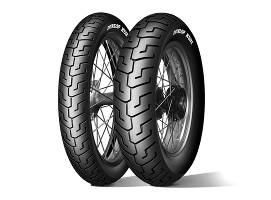 Pièces Quad & Motos - Pneumatiques - Pneu DUNLOP K591 (HARLEY-D) 100/90-19 M/C 51V TL