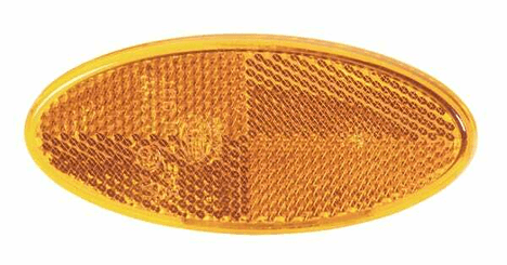 Pièces agricoles - Eclairage - Catadioptre oval