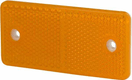 Catadioptre rectangle orange 94x44mm à visser