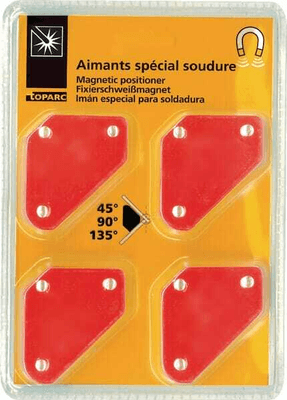 Pièces agricoles - Outils atelier - Aimant de soudure (4x)