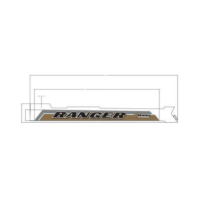 Pièces Quad & Motos - Pièces communes - DECAL-BOX,SIDE,RGR,LH Polaris origine