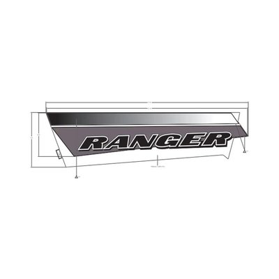 Pièces Quad & Motos - Pièces communes - DECAL-BOX,SIDE,RGR,LH Polaris origine