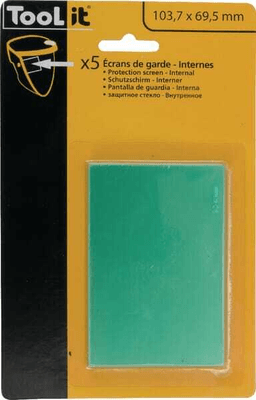 Pièces agricoles - Outils atelier - Verre prot. 103,7x69,5 mm (5x)