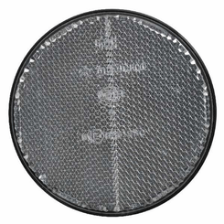 Pièces agricoles - Eclairage - Catadioptre rond blanc Ø85mm
