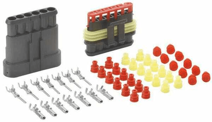 Pièces agricoles - Electricité - Super seal 6 pôles Hella