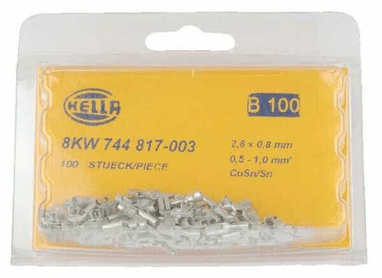 Pièces agricoles - Electricité - Fiche plate 0,5-1 mm²